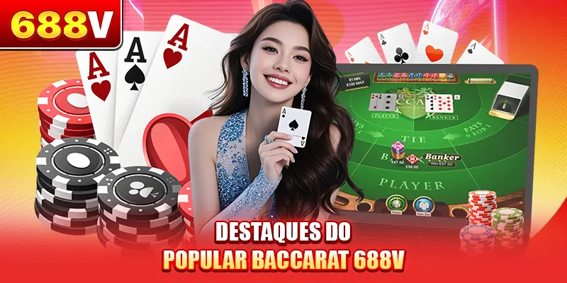 Destaques do popular Baccarat 688V